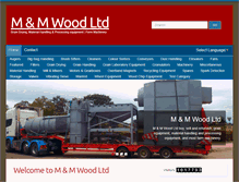 Tablet Screenshot of mmwood.co.uk